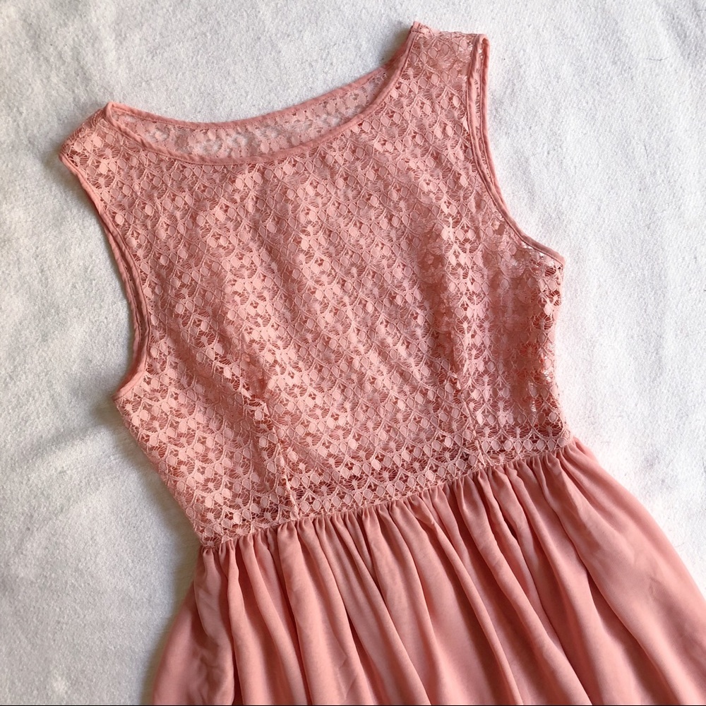 American Apparel Sleeveless Chiffon Dress